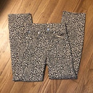 Cheetah Print Jeans
